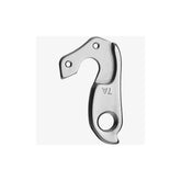 M Part gear hanger for Specialized bikes, durable replacement bike component, metal part with mounting holes.