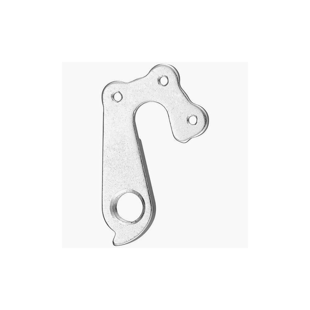 M Part gear hanger for KTM bikes, durable replacement bike frame protector, shown mounted on motorcycle frame components.