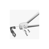 Black alloy M Part gear hanger for bikes, compatible with various brands, designed for secure gear shifting and easy installation.