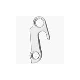 M Part gear hanger for bikes, durable replacement component for various bike brands, shown in black with mounting hardware.