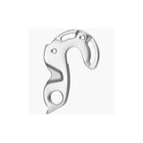 M Part gear hanger for Cannondale bikes, durable replacement component, shown attached to bike frame in close-up image.