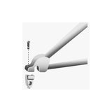 M Part gear hanger for bikes, durable replacement component suitable for various bike brands, shown in close-up image.