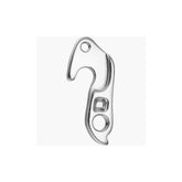 M Part gear hanger for bikes, Specialized cold-forged aluminum replacement component, visible with mounting holes and sleek finish.