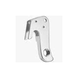 M Part gear hanger for Cannondale bikes, durable replacement bike component, shown installed on bicycle drivetrain.