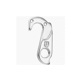 Silver anodized M Part gear hanger for Cervelo bikes, replacement component, designed for smooth gear shifting and bike maintenance.
