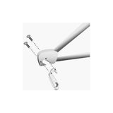 Silver anodised M Part gear hanger for Cervelo bikes, replacement component, one size, bicycle gear shifting part.
