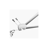 Durable M Part gear hanger for Cannondale bikes, replacement component, metal construction, mounted on bike frame.