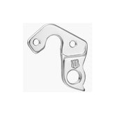 Durable M Part gear hanger for Scott bikes, replacement bike frame component, shown in close-up on a bike frame.