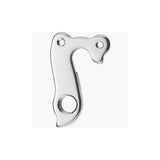 M Part gear hanger for Ghost, Hercules, Winora bikes, durable replacement component, shown attached to bike frame.