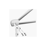 M Part gear hanger for Ghost, Hercules, Winora bikes, durable replacement component, shown in black with mounting holes.