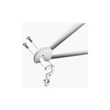 M Part gear hanger cube for bike frame protection and replacement, showing the metal component with mounting holes.