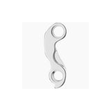 M Part gear hanger for Bergamont bikes, durable replacement component, shown attached to bike frame in detailed view.