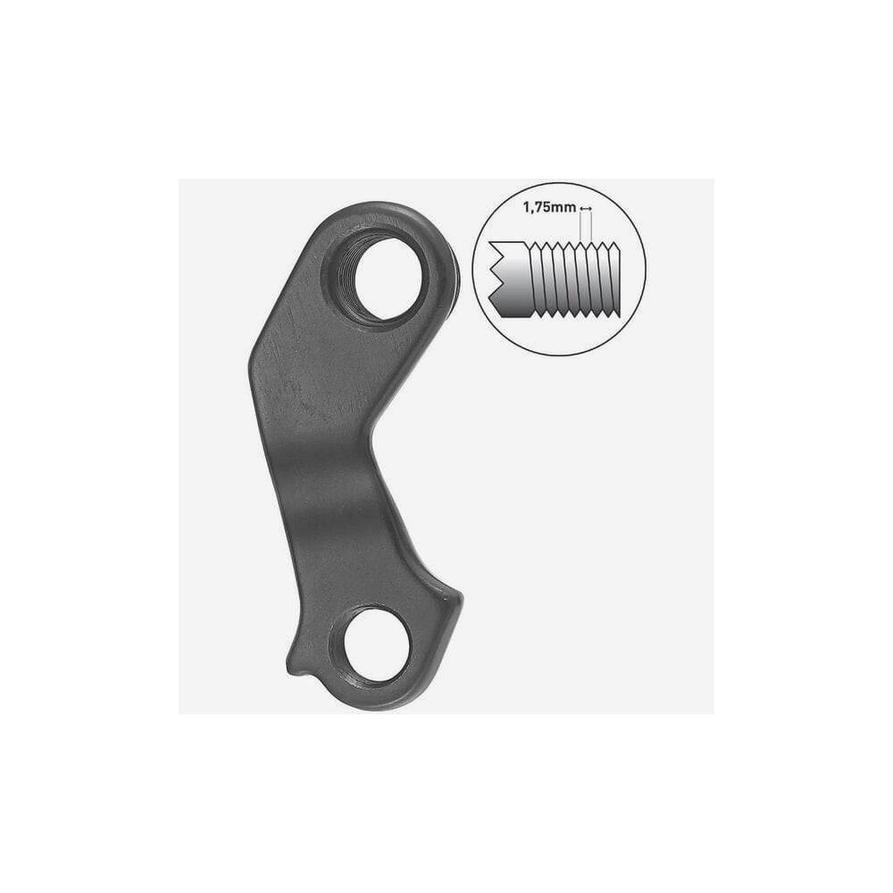M Part gear hanger for KTM bike, direct mount M12 1.75, durable component for bike frame protection and gear shifting.