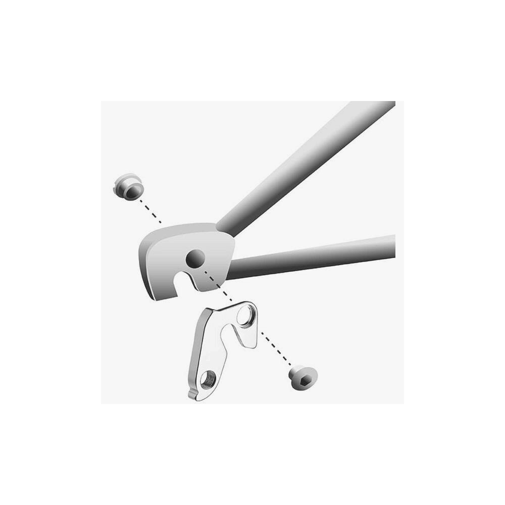 M Part Gear Hanger BH for Saracen and Bottechia bikes, durable replacement component for bike gear systems.