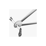 Black M Part gear hanger for Cervelo bike frame, alloy replacement component, designed for bike gear shifting and frame protection.