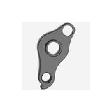 M Part Focus Gear Hanger, durable bike frame protection component, shown mounted on a bike frame in a close-up image.