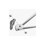 M Part Focus Gear Hanger, durable bike frame protection component, shown attached to a bicycle frame in a close-up image.