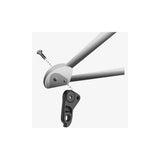 M Part gear hanger for bike frame protection and replacement, showing the durable metal component with mounting holes.