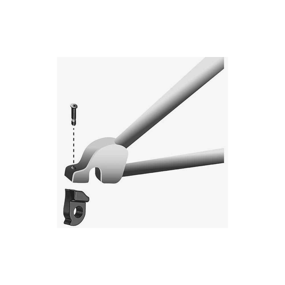Durable M Part gear hanger for Lapierre bikes, replacement frame protector for secure gear shifting and bike frame protection.