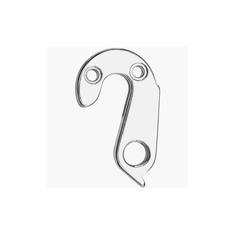 M Part gear hanger for Lapierre bikes, durable bike component replacement part, showing the metal gear hanger with mounting points.