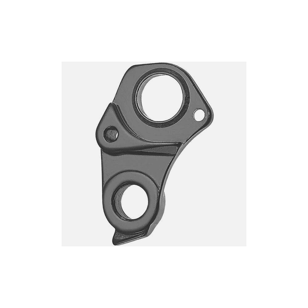 M Part gear hanger for bike frame protection and durability, automotive-grade component for bicycle gear shifting.