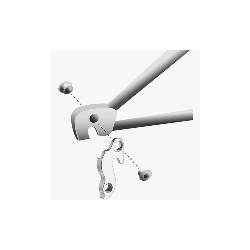 M Part Gear Hanger for BMC bike frames, durable component for bike frame protection and compatibility.