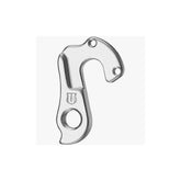 M Part gear hanger for bike frame protection, durable bike component with black finish and precise mounting points.