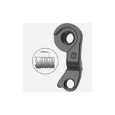 M Part gear hanger for bike frame protection, M12 1.75 thread, durable component for bicycle gear system installation.