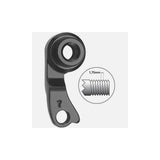 M Part gear hanger for bike frame protection, direct mount M12 1.75, bike component part with sturdy metal construction.