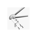 M Part Bulls Gear Hanger, durable bike frame component for gear protection, shown with mounting details and metal construction.