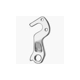 M Part gear hanger for Cube bikes, durable replacement bike frame component, shown attached to bike frame in close-up image.
