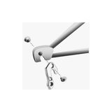 M Part gear hanger for Stevens and Corratec bikes, durable replacement component for bike maintenance and repair.