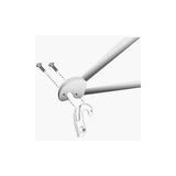 M Part Decathlon bike gear hanger, durable replacement component for bike frame protection, shown in a close-up image.
