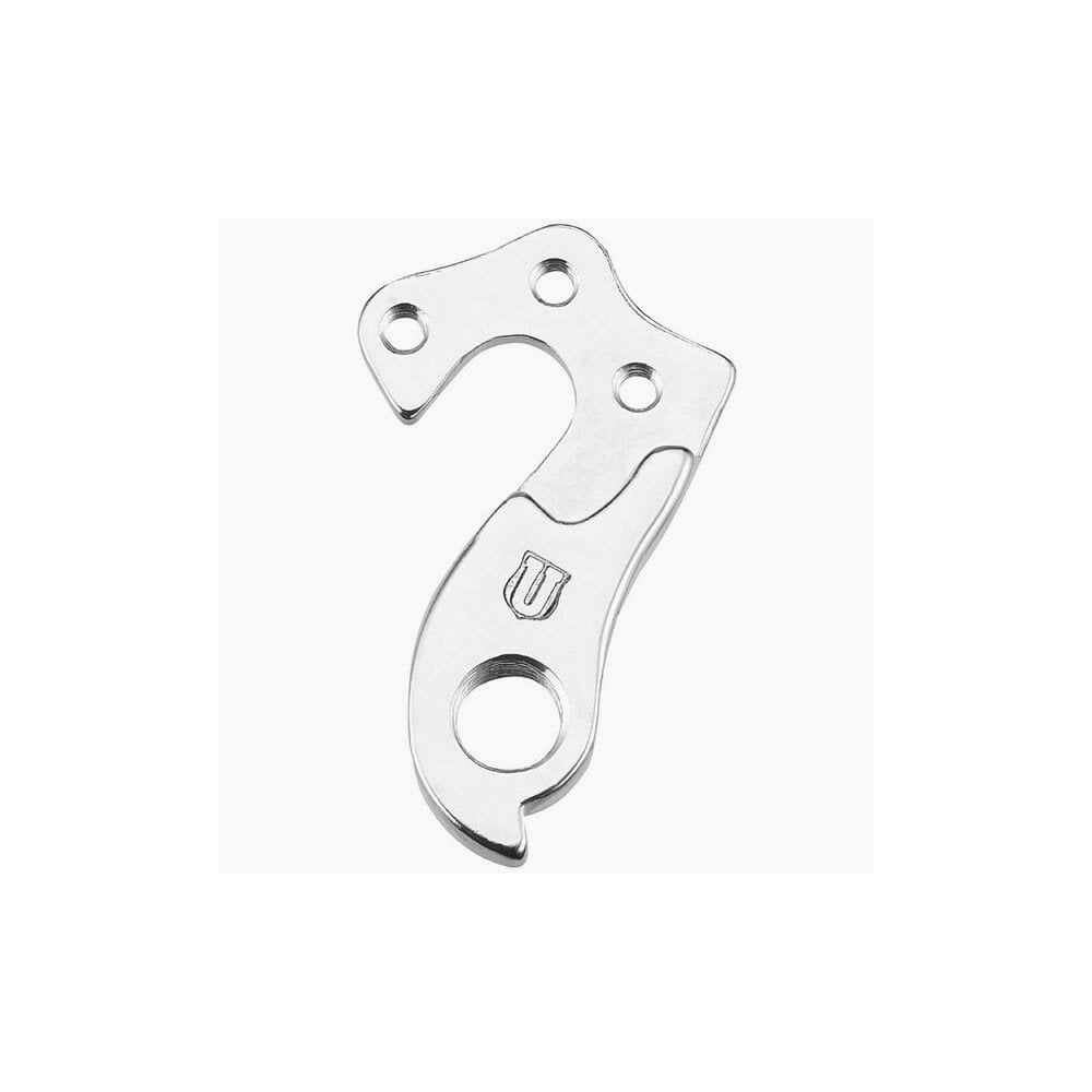 M Part gear hanger for Bergamont bikes, durable replacement component, shown attached to bike frame.