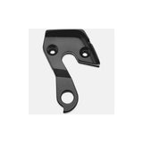 Black alloy M Part Bergamont gear hanger bike frame protector for mountain bikes, designed to prevent damage to bike components.