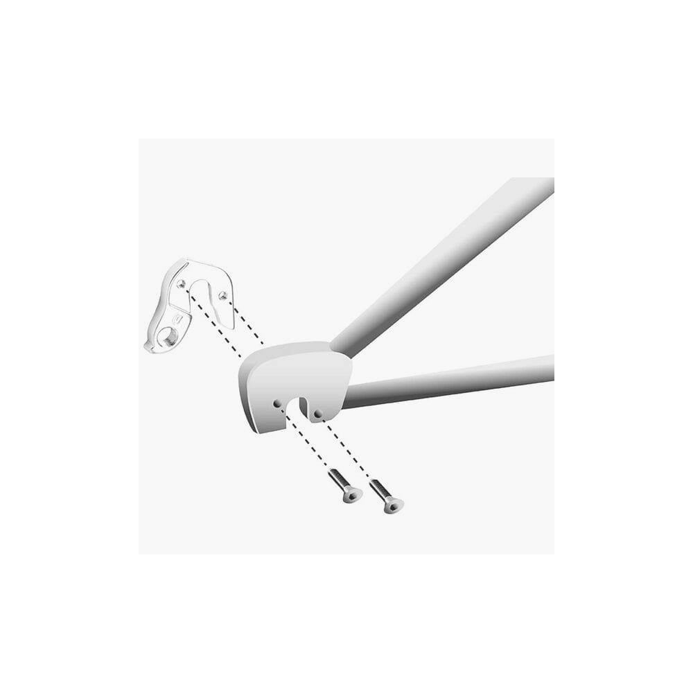 M Part gear hanger for Orbea bikes, durable bike component replacement part, designed for reliable gear shifting and bike maintenance.