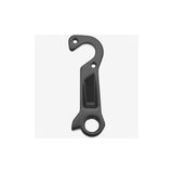 M Part Cube Gear Hanger, durable bike frame protection component, shown attached to a bicycle frame for secure gear shifting.