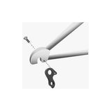 M Part gear hanger for Haibike bike frame, durable replacement component for bike protection and gear alignment.