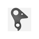 M Part gear hanger replacement for Haibike bikes, durable bike frame protector component installed on the bike's rear.