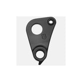 M Part gear hanger for bikes, durable specialized bike frame protector, showing the component mounted on a bike frame.