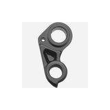 M Part gear hanger for Cannondale bikes, durable replacement frame component, shown attached to bike frame in the image.