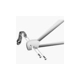 M Part gear hanger for Haibike bikes, durable replacement bike frame protector with metal components and mounting hardware.