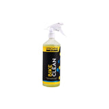 Gtechniq Bike Clean Premium bicycle cleaner with smart surface technology, shown in workshop setting, ready for bike cleaning.