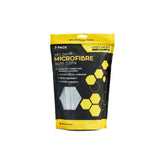 Gtechniq Bike Premium Microfibre Cloth triple pack for bike cleaning and maintenance, blue microfiber workshop cloths.