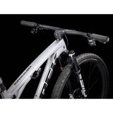 Trek Supercaliber SLR 9.9 Flight Attendant Gen 2 mountain bike for XC racing, featuring lightweight frame and advanced suspension.