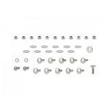 Trek Fetch+ 4 floorplate assembly hardware kit with M5 x 16mm black and chrome components for e-bike repair.