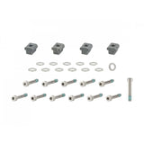 Trek Fetch+ 4 frame hardware kit with M5 x 12mm black and chrome components for e-bike maintenance and repair.