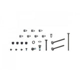 Trek Fetch+ 4 front cover assembly hardware kit in black for E-bike maintenance, includes components for secure fitting.