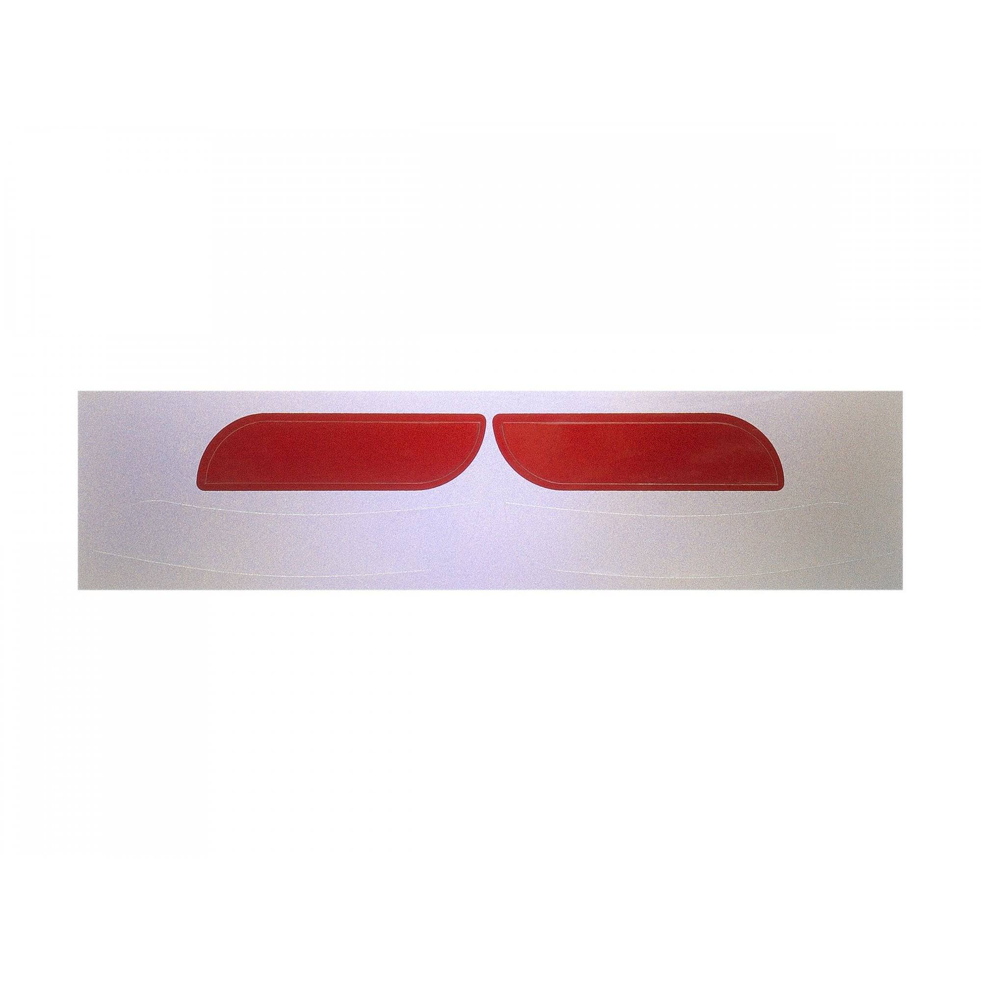 Trek Fetch+ 4 dark red reflector set for e-bikes, enhancing visibility and safety with reflective components.