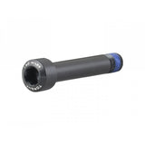 Trek aluminum shock mount fastener for full-suspension bike frames, showing the durable metal component with mounting holes.